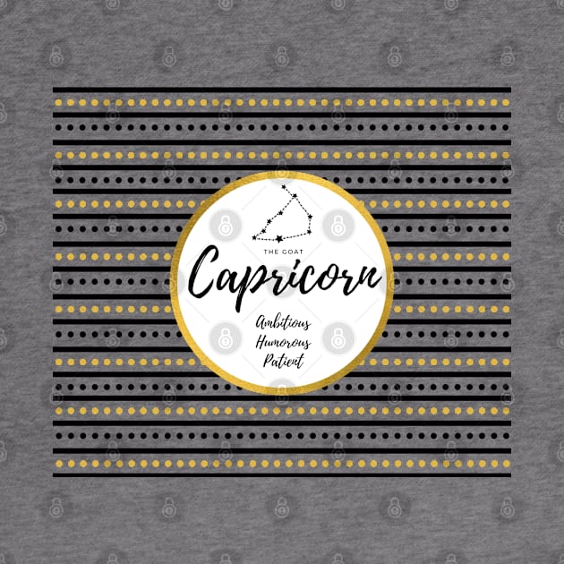 Zodiac Constellation | Capricorn by Unpossible Tees